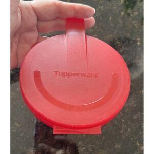 Tupperware Red Onion / Vegetable Keeper Storage Container